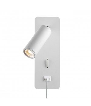 4300/3WL HIGHTECH ODL22 275 белый/металл Настенный светильник IP20 c USB зарядкой c выкл. LED 3W 265Лм 3000K BILL-foto4