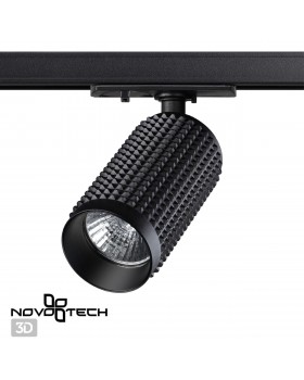 370763 PORT NT21 085 черный Светильник трековый однофазный трехжильный IP20 GU10 50W 220V MAIS-foto4