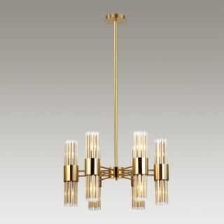 4786/12 HALL ODL21 457 золото/металл/стекло Люстра E14 12*40W VIKETA-foto3