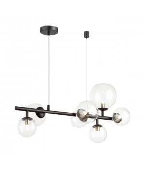 4818/7 MODERN ODL21 395 черный/прозрачный Люстра G9 7*40W TOVI-foto6