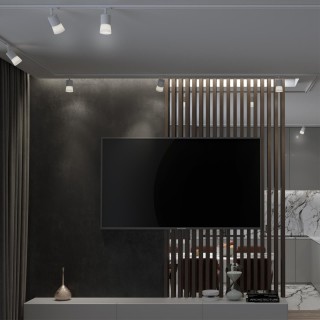 370903 PORT NT22 069 белый Светильник трековый однофазный двухжильный (универсальный) IP20 GU10 9W 220V ELINA-foto3