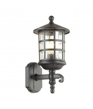 4043/1W NATURE ODL18 581 черный Уличный настенный светильник IP44 E27 60W 220V HOUSE-foto4