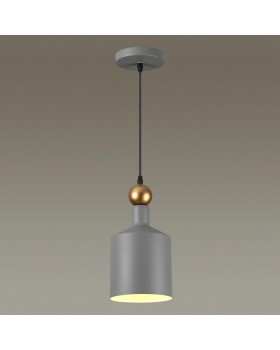 4086/1 PENDANT ODL19 361 серый/золотой Подвес Е27 1*40W 220V BOLLI-foto4