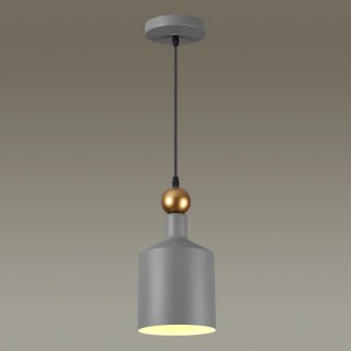 4086/1 PENDANT ODL19 361 серый/золотой Подвес Е27 1*40W 220V BOLLI-foto4