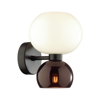 4978/2W MODERN ODL22 391 черный/белый/бордовый/стекло Бра E14/G9 1*40W+1*40W CHANGI-foto4