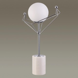 4467/1T MODERNI LN20 55 хром, белый Настольная лампа E14 1*40W 220V KENNEDY-foto3