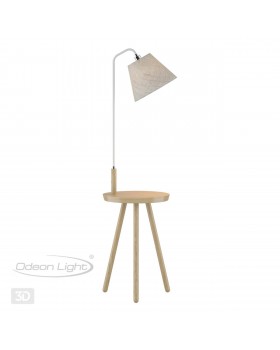 4667/1F HALL ODL20 553 светлое дерево/рогожка Торшер E27 1*60W 220V KALDA-foto5