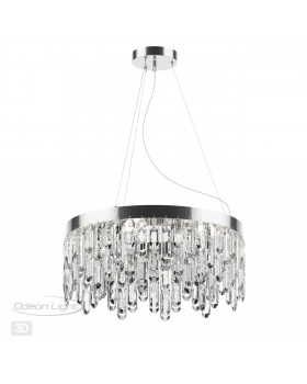 4985/6 HALL ODL22 447 хром/хрусталь Люстра E14 6*40W DAKISA-foto4