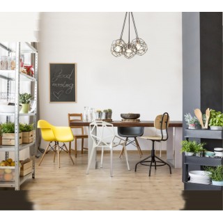 3739/6 SUSPENTIONI LN19 140 коричневый Люстра E27 6*60W 220V ERVIN-foto4