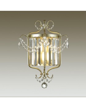 4686/2W CLASSIC ODL20 456 серебристый/хрусталь Бра E14 2*40W 220V SHARM-foto3