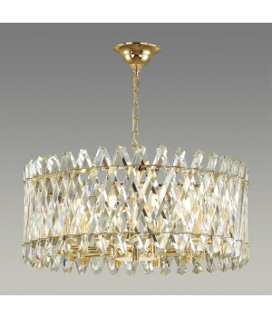 4795/10 HALL ODL21 429 золото/хрусталь Люстра E14 10*40W SELVA-foto4