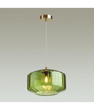 4783/1 PENDANT ODL21 345 зеленый/бронзовый Подвес E27 60W BINGA-foto4