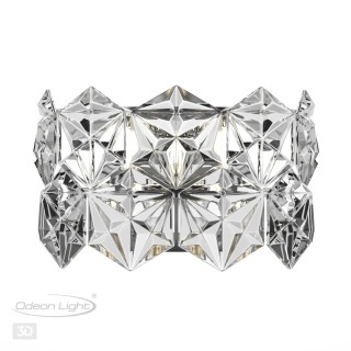 4923/2W MODERN ODL22 325 хром/прозрачный/стекло Бра E14 2*40W TALERTI-foto5