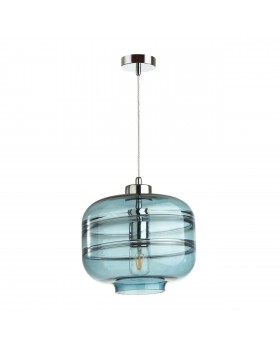 4770/1 PENDANT ODL21 281 голубой/хром Подвес E27 60W STORBI