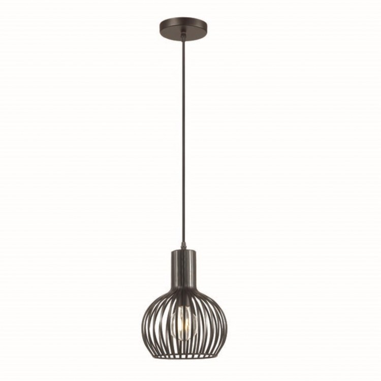 3380/1A PENDANT ODL17 317 черный Подвес E27 60W 220V LUVI