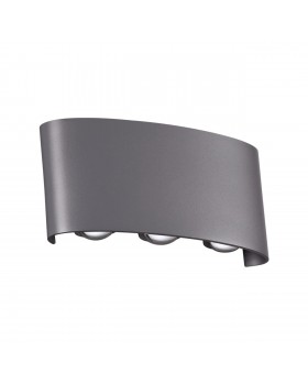 358460 STREET NT20 342 темно-серый  Ландшафтный настенный светильник IP54 LED 4000K 6W 85-265V CALLE