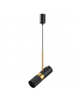4356/1 HIGHTECH ODL23 231 черный/золотистый/металл Подвесной св-к IP20 LED GU10 10W BULLET