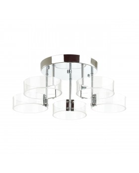 4496/40CL LEDIO LN20 035 хром Люстра потолочная LED 40W 4000К 3400Лм 220V HUDSON