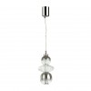 4867/8L PENDANT ODL21 261 хром/дымчатый/прозрачный Подвес LED 8W 560Лм 4000К MONRA