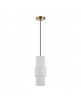 5020/1 MODERN ODL23 335 бронзовый/белый матовый металл/стекло Подвес E14 1*40W PIMPA