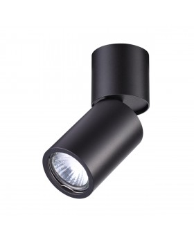 3896/1C HIGHTECH ODL20 269 черный/металл Потолочный поворотный светильник GU10 50W DUETTA