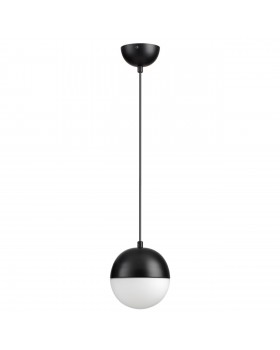 4958/1 PENDANT ODL22 307 черный/металл/белый/стекло Подвес E27 1*40W PINGA