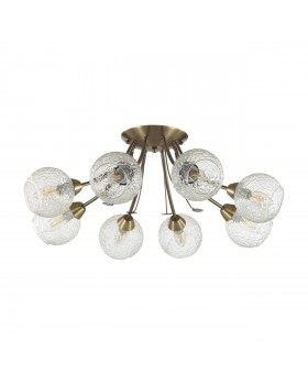 5266/8C COMFI LN23 194 античная латунь Люстра потолочная E14 8*40W 220V TULA 5266/8C COMFI LN23 194 античная латунь Люстра потолочная E14 8*40W 220V TULA