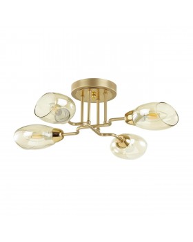 4536/4C MODERNI LN21 098 золото, матовое золото Люстра потолочная E14 4*40W 220V LACIE