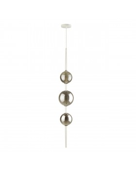 4683/3 PENDANT ODL20 357 белый /дымчатый Подвес G9 3*5W 220V LAZIA
