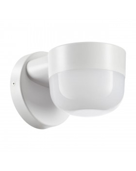 358450 STREET NT20 353 белый Ландшафтный настенный светильник LED 4000K 12W 220V OPAL