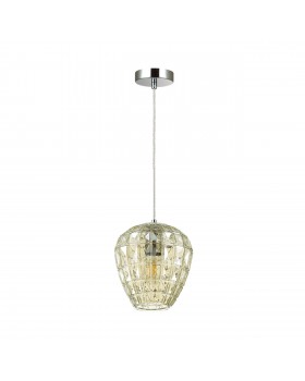 4715/1 PENDANT ODL20 301 св.коричневый/хром Подвес E27 60W 220V MAKA
