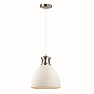 3323/1 PENDANT ODL17 362 белый/никель Подвес E27 60W 220V VIOLA