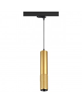 358506 PORT NT21 128 золото Трехфазный трековый светодиодный cветильник, провод 1м IP20 LED 4000K 12W 220V MAIS LED