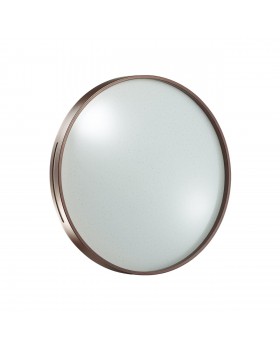 2075/DL PALE SN 076 Светильник пластик/белый/коричневый LED 48Вт 3000-6000K D390 IP43 пульт ДУ GETA COFFEE