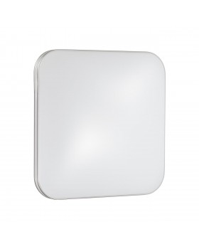 3020/CL TAN SN 101 Светильник пластик/белый/хром LED 30Вт 4000K 335х335 IP43 LONA