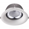 358027 SPOT NT19 253 белый Встраиваемый светильник IP20 LED 50W 4100К 220V GLOK