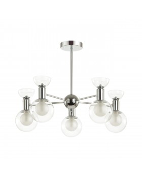 5619/5C MODERNI LN23 063 хром Люстра потолочная G9 5*40W 220V KARISMA 5619/5C MODERNI LN23 063 хром Люстра потолочная G9 5*40W 220V KARISMA