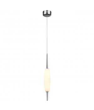 4793/12L PENDANT ODL21 262 никель/белый Подвес LED 12W SPINDLE