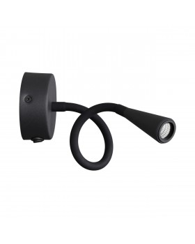 4254/3WL HIGHTECH ODL21 271 черн/металл Настен.светильник выкл на базе IP20 LED 3W 263Лм 3000K ODDS
