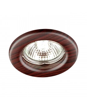 369715 SPOT NT12 309 темное дерево Встраиваемый НП светильник IP20 GX5.3 50W 12V WOOD