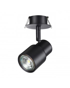 370924 SPOT NT22 237 черный Светильник встраиваемый IP20 GU10 50W 220V MOLO
