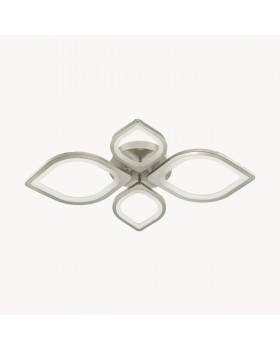 4582/99CL LEDIO LN21 021 никель Люстра потолочная диммир. с ДУ + LampSmart LED 116W 3000-6000К 4102Лм 220V HONEY
