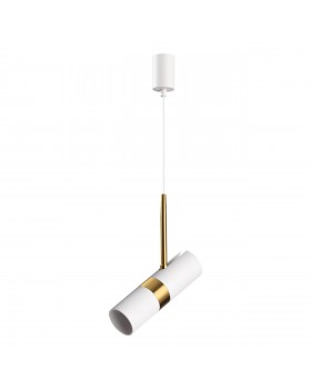 4355/1 HIGHTECH ODL23 231 белый/золотистый/металл Подвесной св-к IP20 LED GU10 10W BULLET