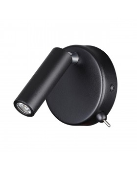 5220/3WL LEDIO LN22 016 черный Бра с выкл. LED 3W 3000K 330Лм  220V CHASE