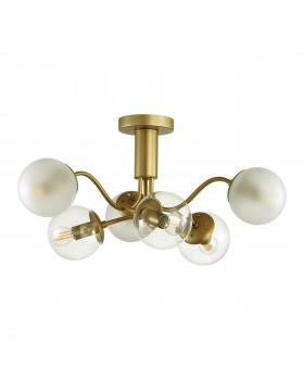4555/6C MODERNI LN21 079 матовое золото Люстра потолочная E14 6*40W 220V CANDICE 4555/6C MODERNI LN21 079 матовое золото Люстра потолочная E14 6*40W 220V CANDICE