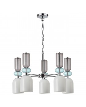 5235/5 MODERNI LN23 хром Люстра E27 5*40W 220V GILLIAN 5235/5 MODERNI LN23 хром Люстра E27 5*40W 220V GILLIAN