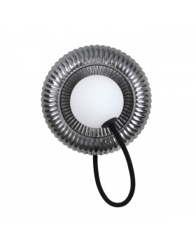 5013/1WA MODERN ODL23 511 черный/дымчатый/белый матовый металл/стекло Бра G9 LED 7W BUNY