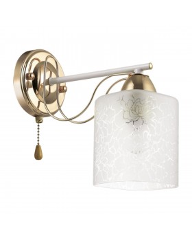 3508/1W COMFI LN18 217 белый, золотая патина Бра E27 60W 220V OPICUS