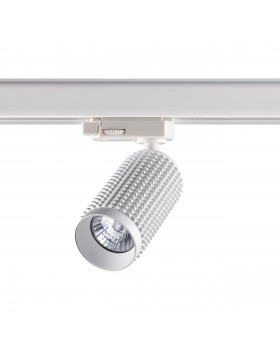 370767 PORT NT21 129 белый Трехфазный трековый cветильник IP20 GU10 50W 220V MAIS