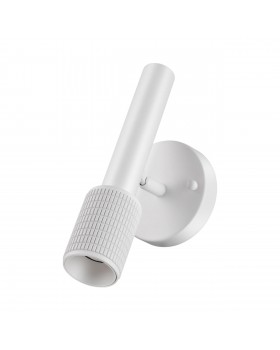 4239/1W HIGHTECH ODL21 233 белый/металл Настенный св-ник выкл на плафоне IP20 LED GU10 max 10W MEHARI